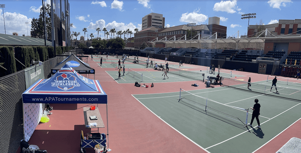 develop your game at pickleball tournaments; improve your performance on the court; tournament match play