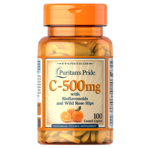 Vitamina C da Puritan's Pride. Fonte da imagem: site oficial da marca.