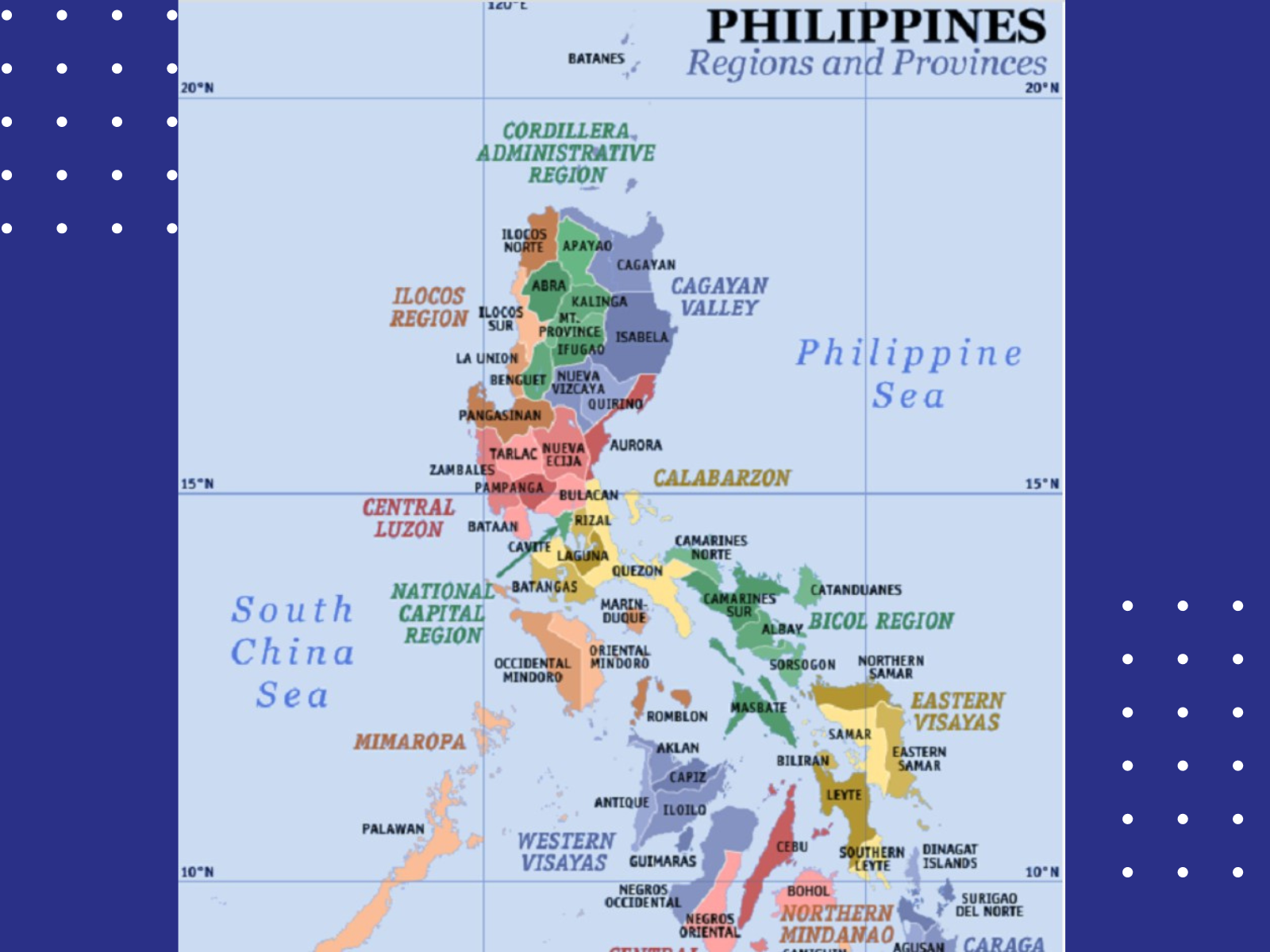 vị trí địa lý philippines