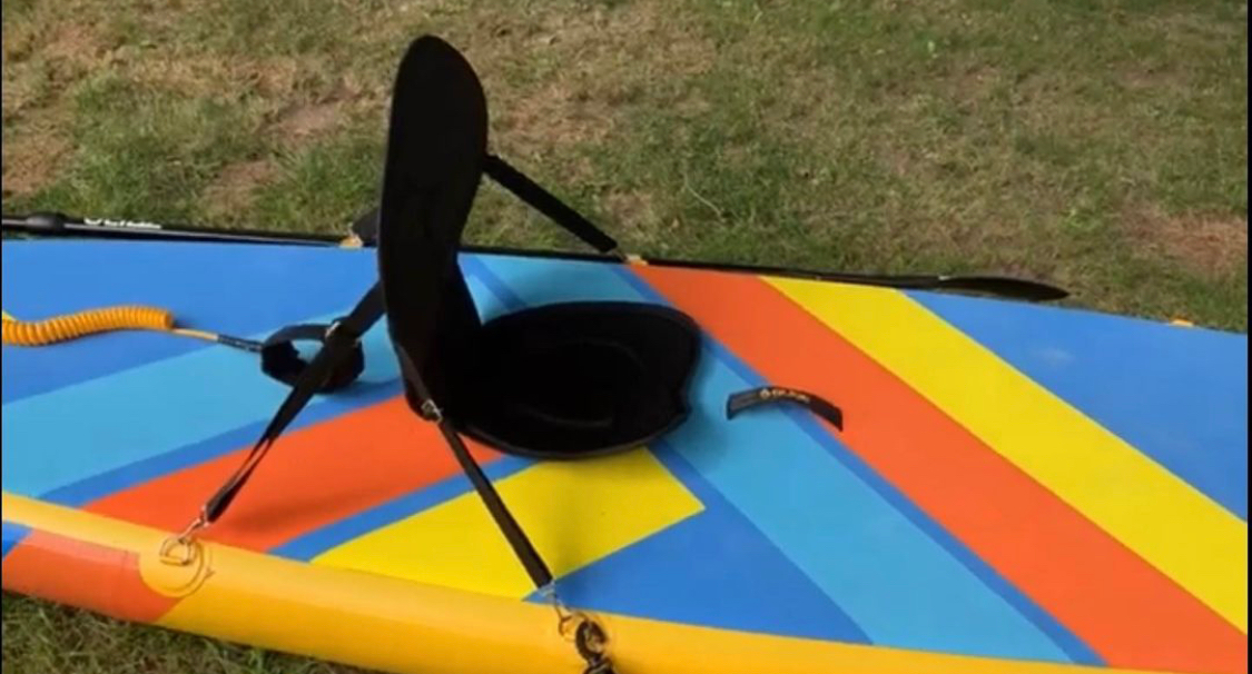 thicker board with adjustable paddle and the roc inflatable stand up all around sup boards