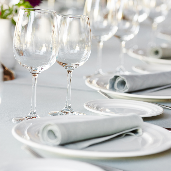 An image showing a customizable taco bar setup for a wedding.