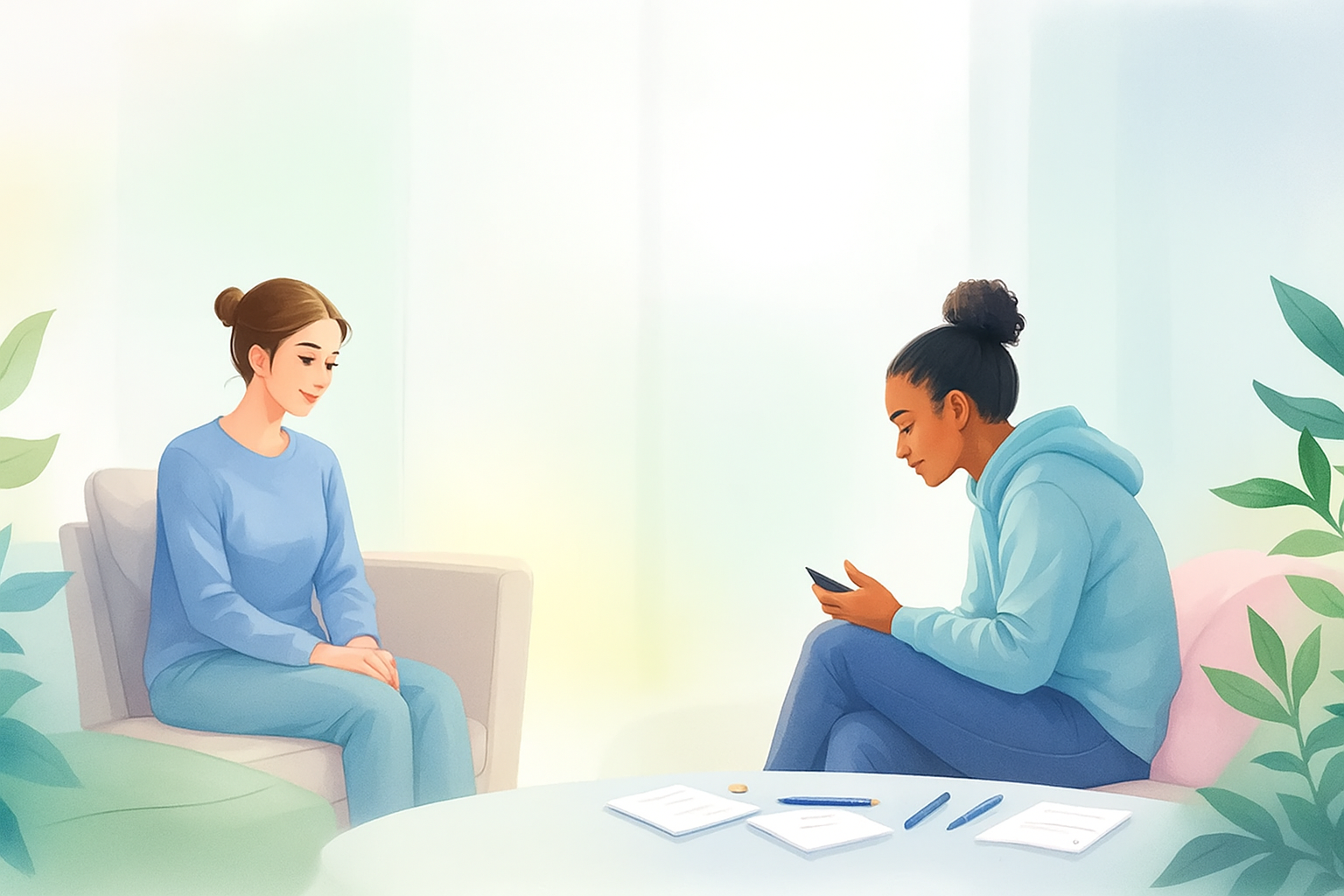 A visual comparison of IPSRT with other psychological treatments.
