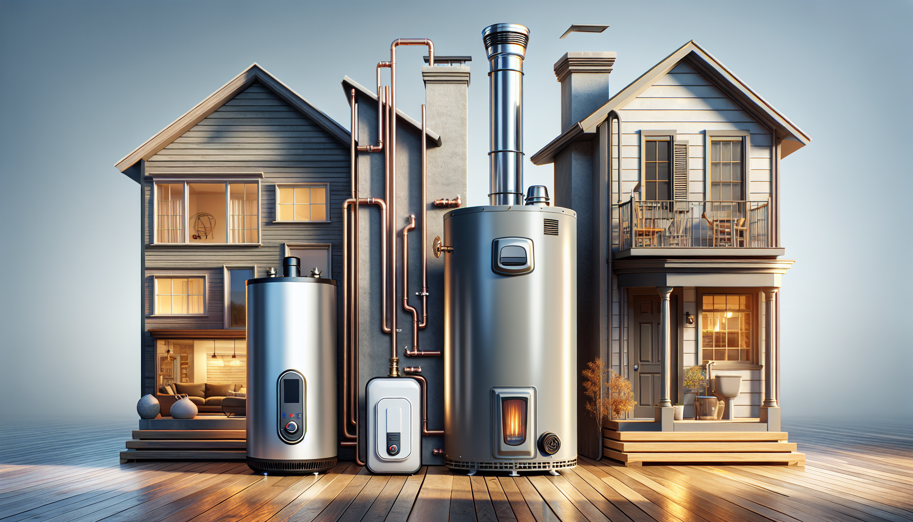 Different types of water heaters