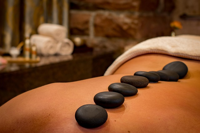 stones, spa, massage