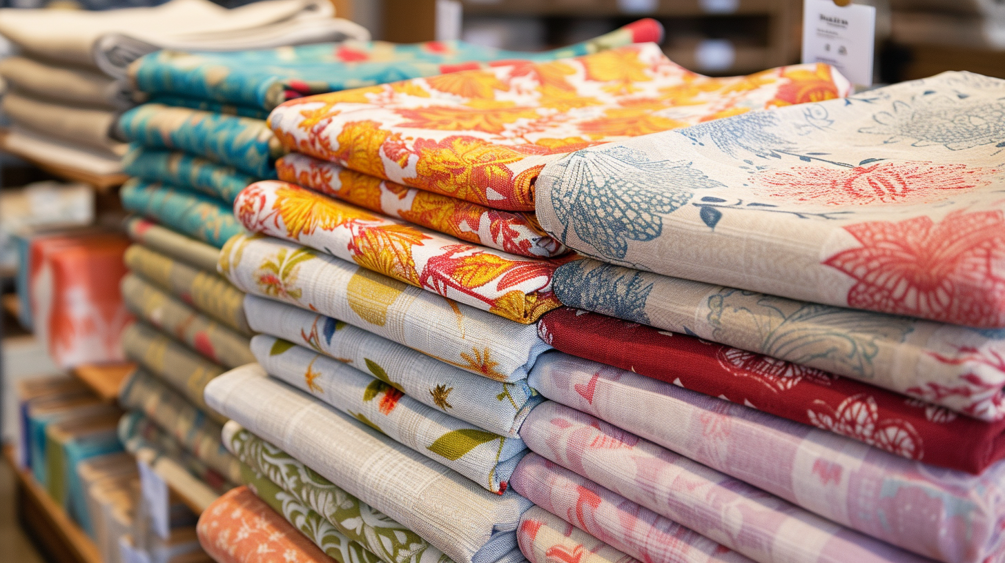 Emerging trends in tea towel designs with artistic prints and patterns