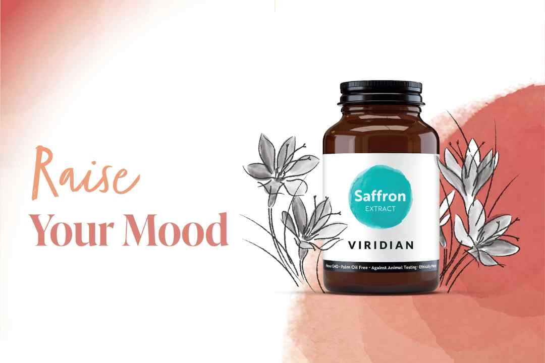 5 Top Reasons to Choose Viridian: Raise Your Mood with Saffron Extract, a natural way to enhance wellbeing.