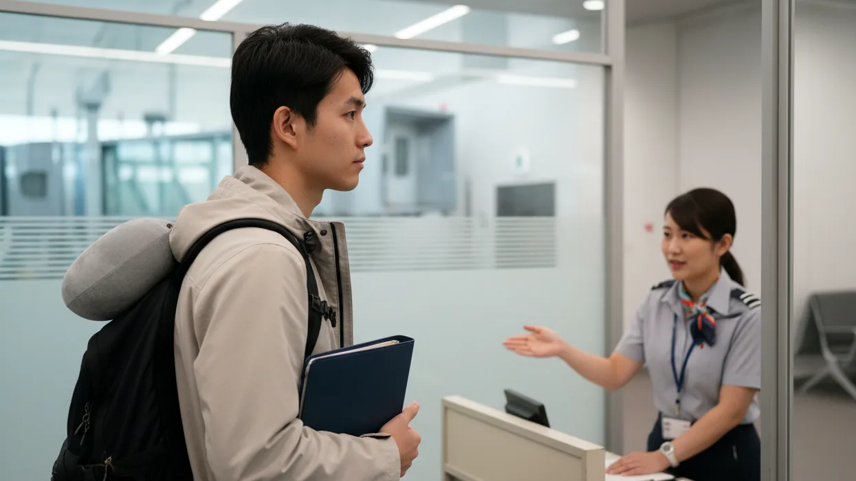 The real question: which gate is asking you for an onward dummy ticket to Japan?