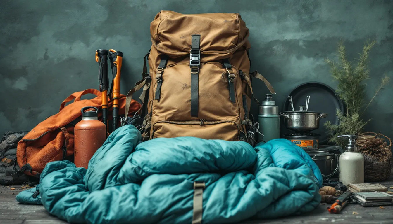 A detailed packing list for a Mongolia trip, featuring essential outdoor gear.