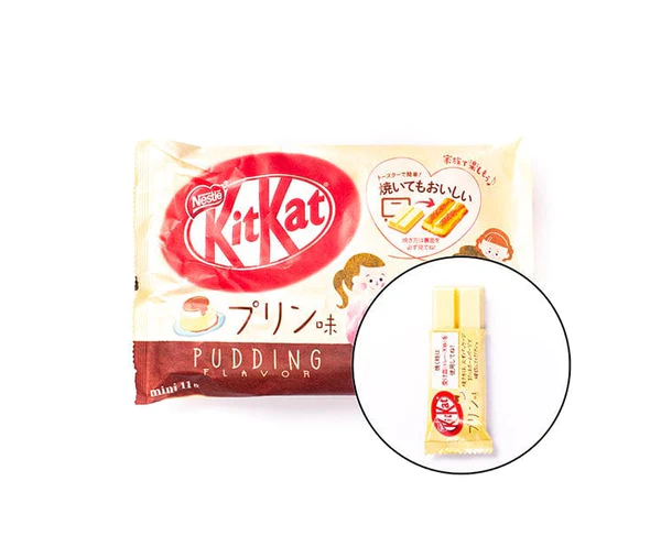 Pudding flavor Kit Kat