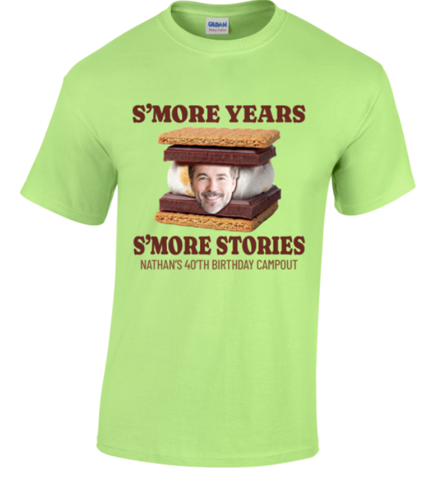 Birthday S’more Years Custom Photo