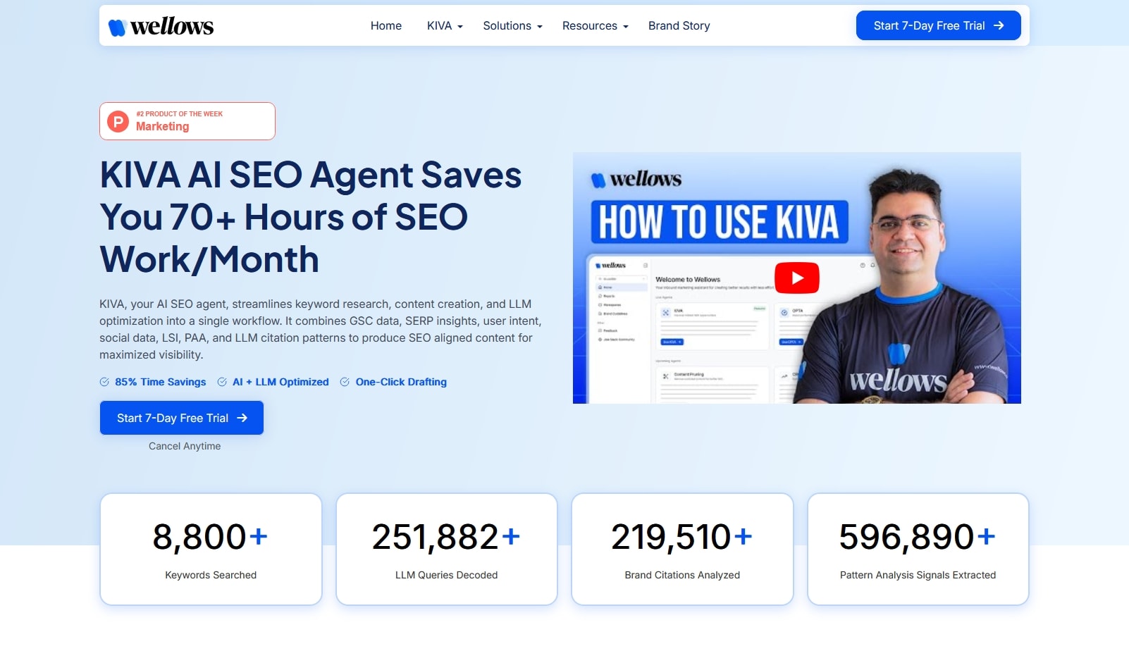 kiva landing page