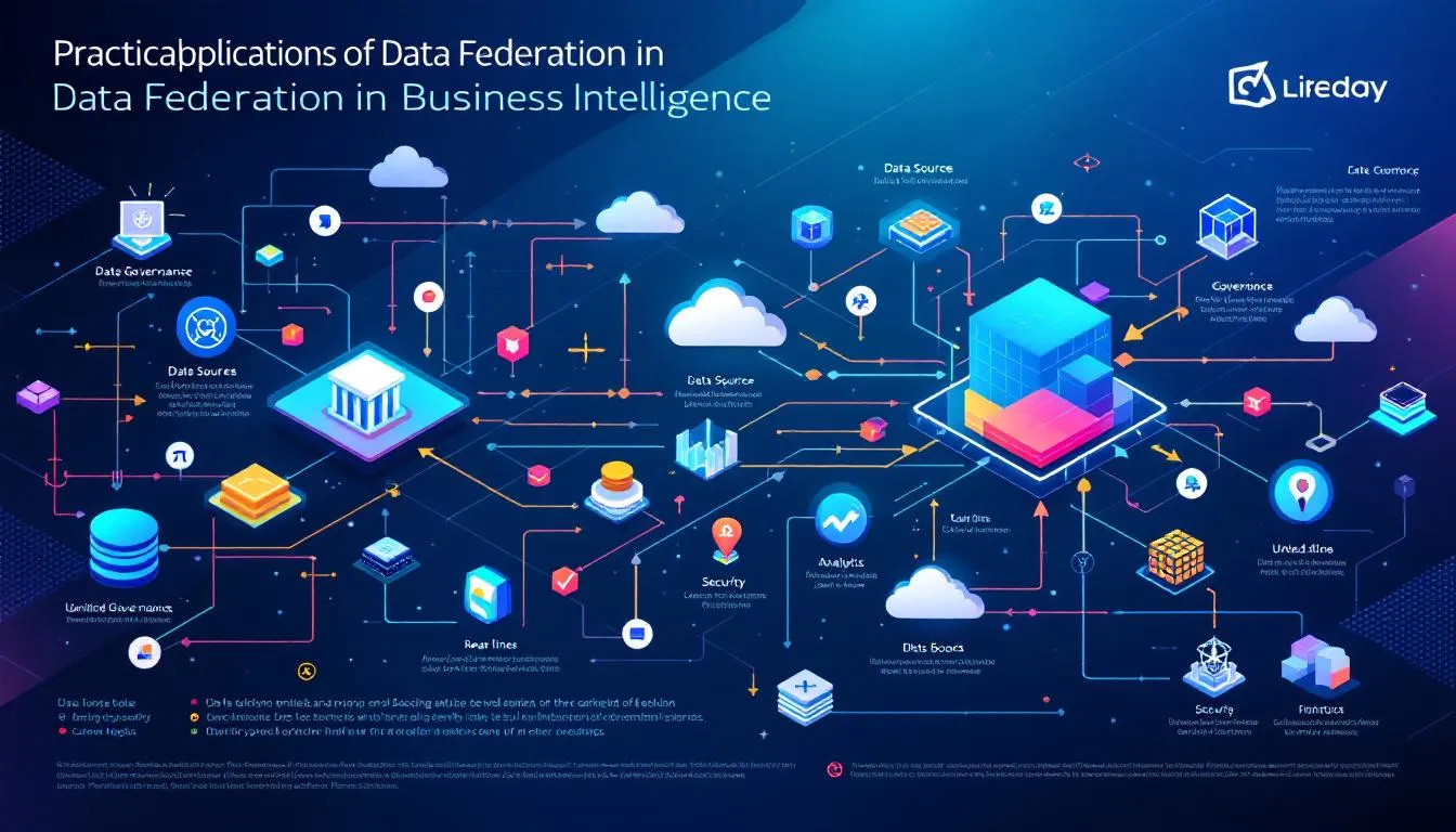 An example of practical applications of data federation in business intelligence.