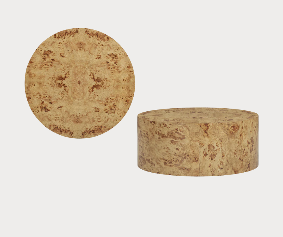 Fig Natural Burl Coffee Table from TOV Furniture