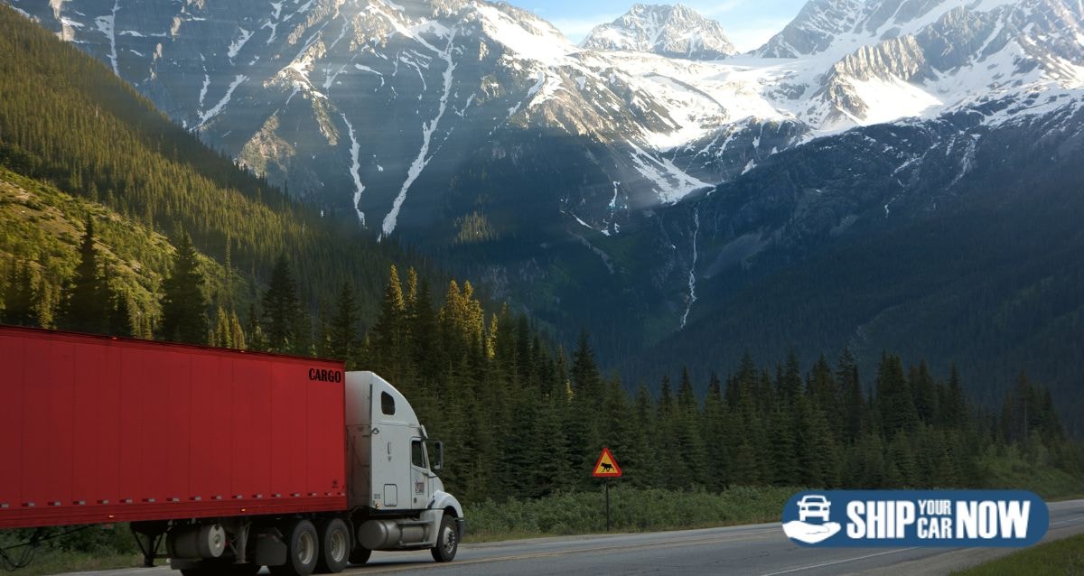 Enclosed carrier for car shipping logistics