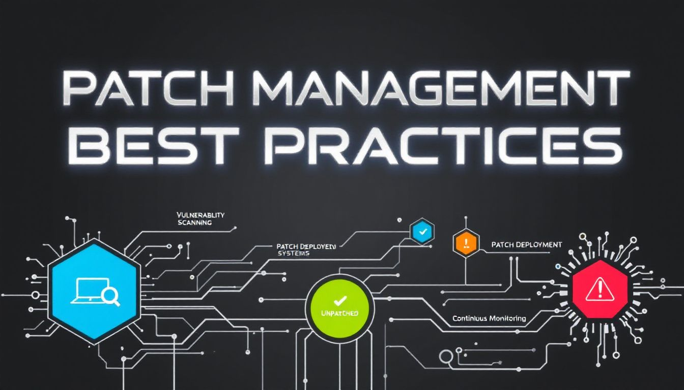 An overview of best practices for patch management.