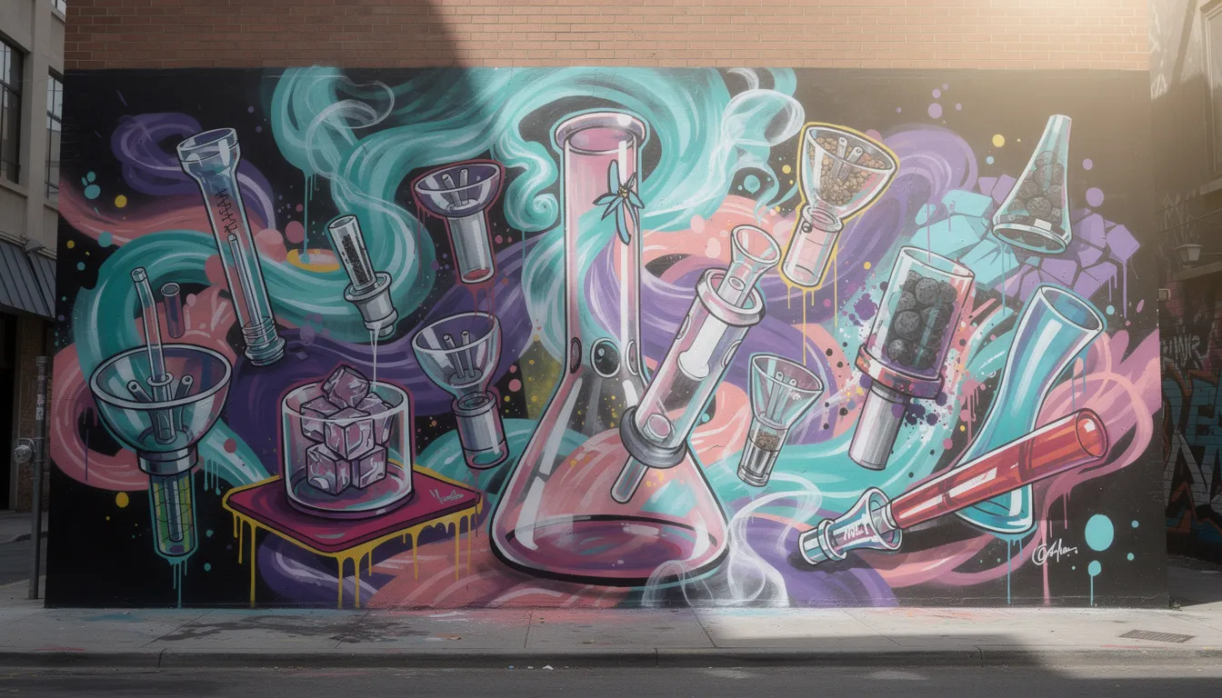 Praktisches Zubehör für Bongs, um das Raucherlebnis zu optimieren.