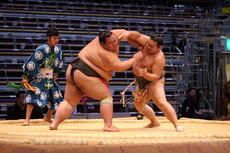 Sumo Wrestling in Japan, photo via All Japan Tours