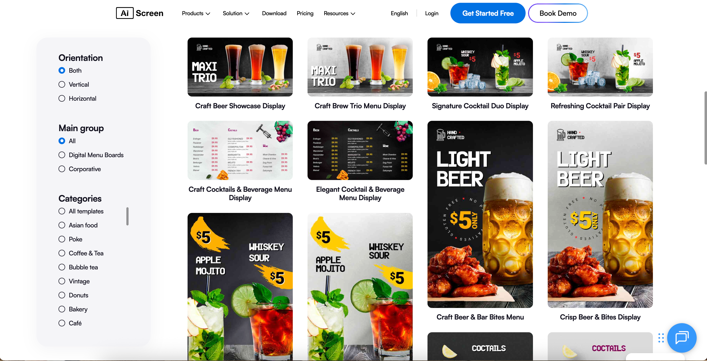 upload or customize your liquor store templates