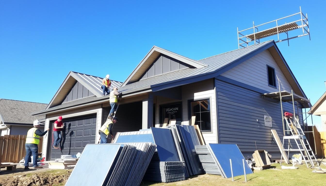 Metal Siding Installation