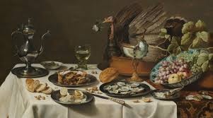 Still Life With A Turkey Pie (Pieter Claesz)