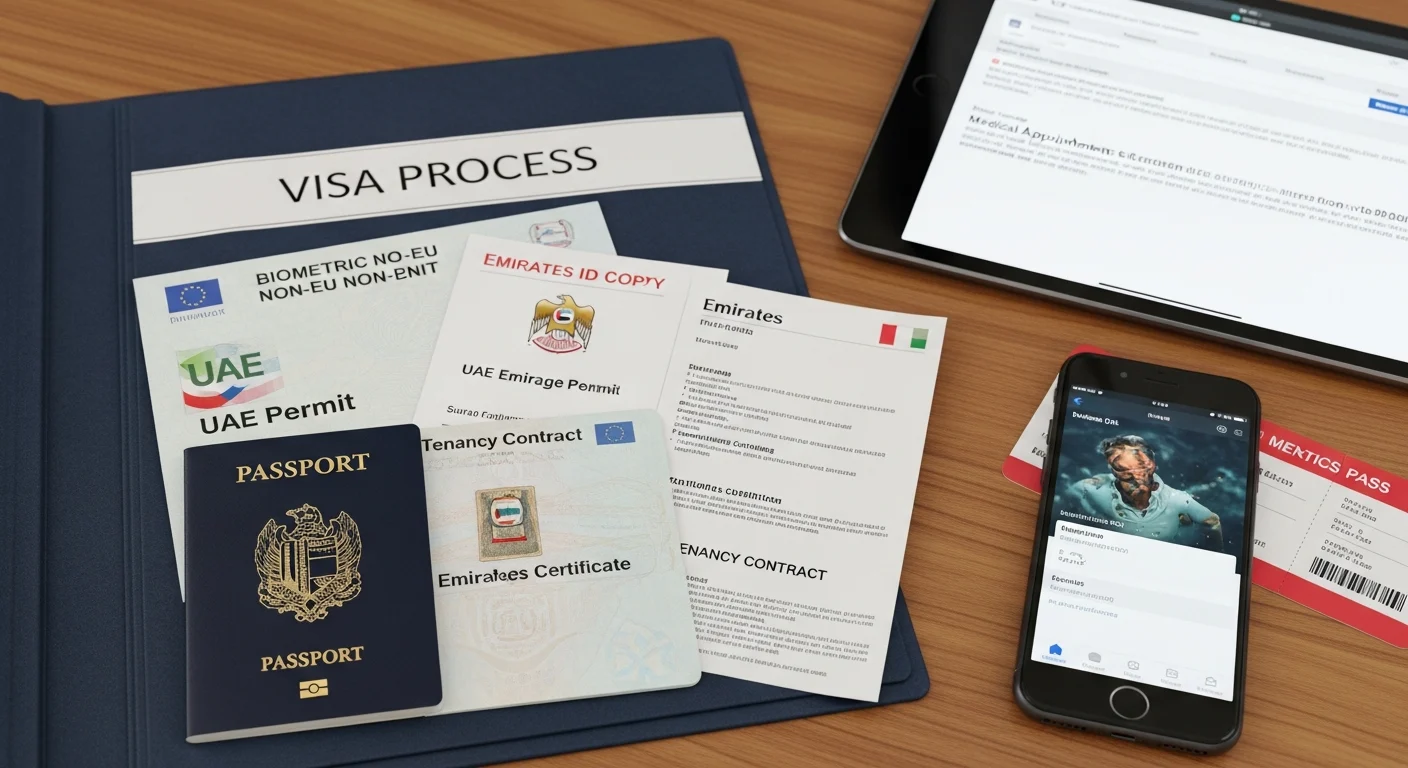 Factors influencing dummy ticket needs for UAE spouse visa