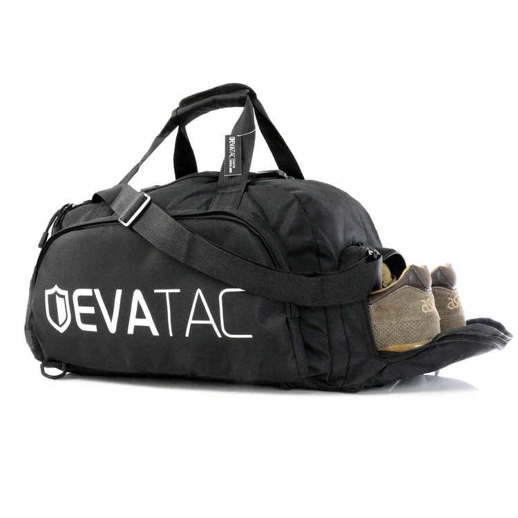 Evatac duffel bag with shoes compartment