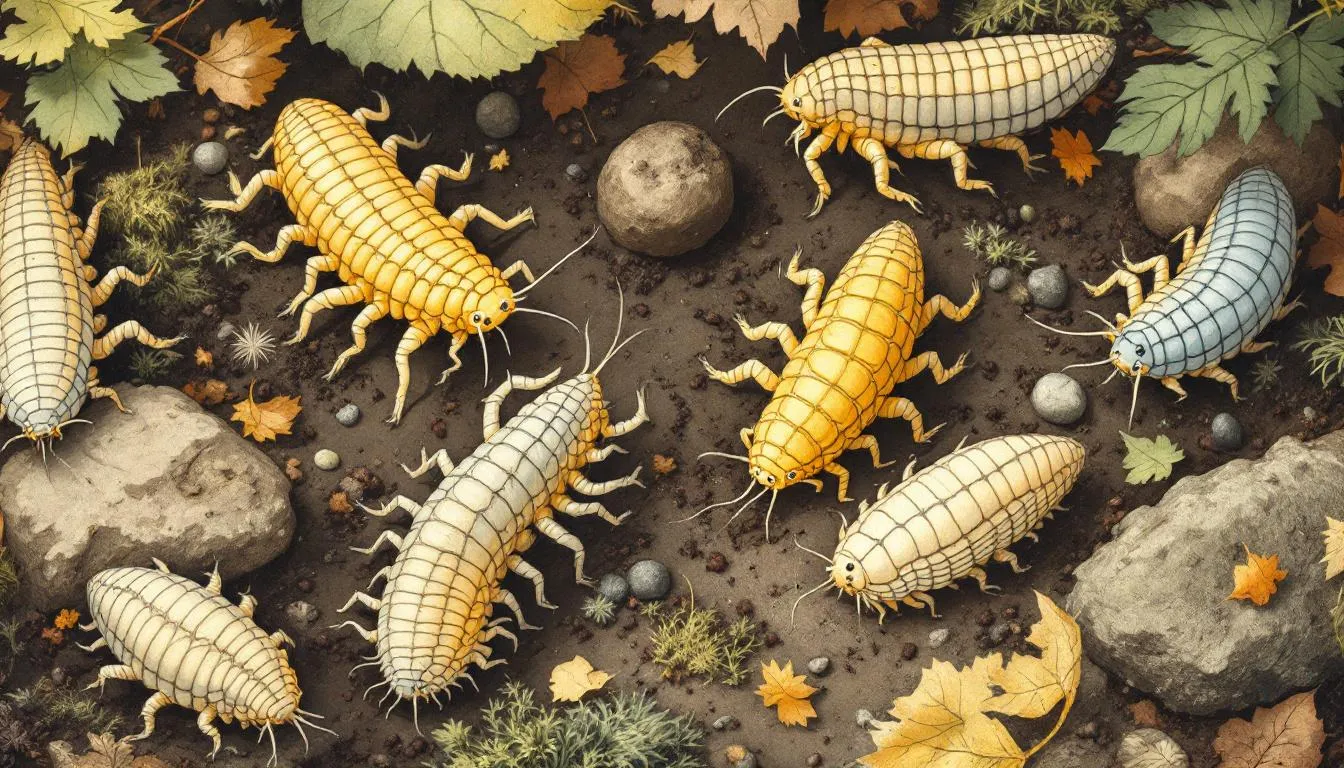 Isopods playing a vital role in their ecosystem.