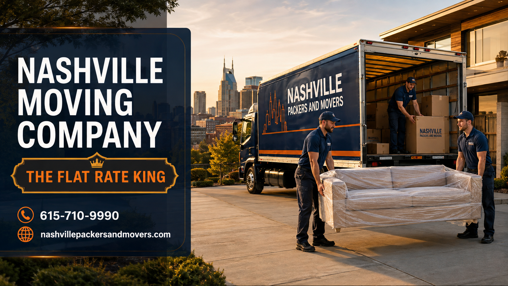 Contact us about professional Nashville movers