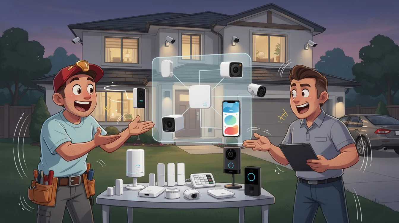 An overview of DIY home security systems including features and popular brands like SimpliSafe and Ring.