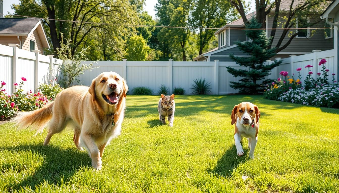 Multiple pets in invisible fence