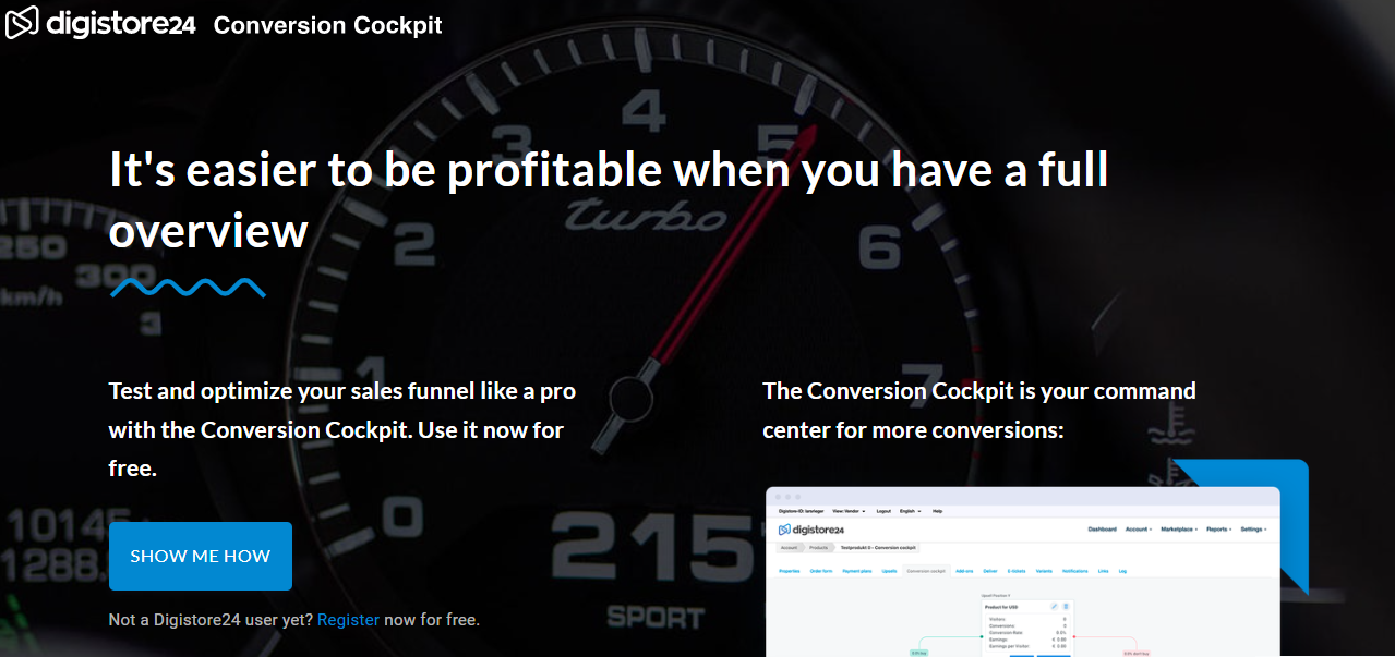 Conversion Cockpit