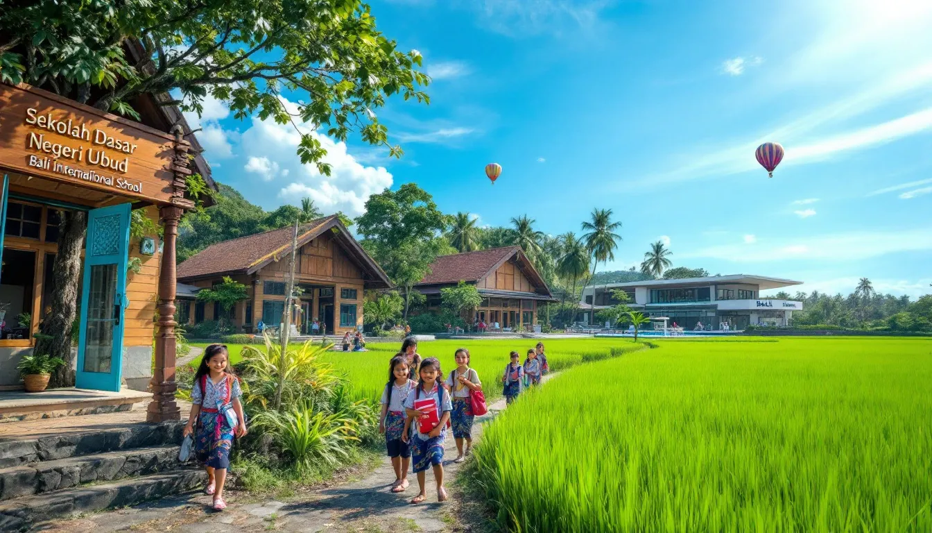 Education costs in Bali, including international and local schools.