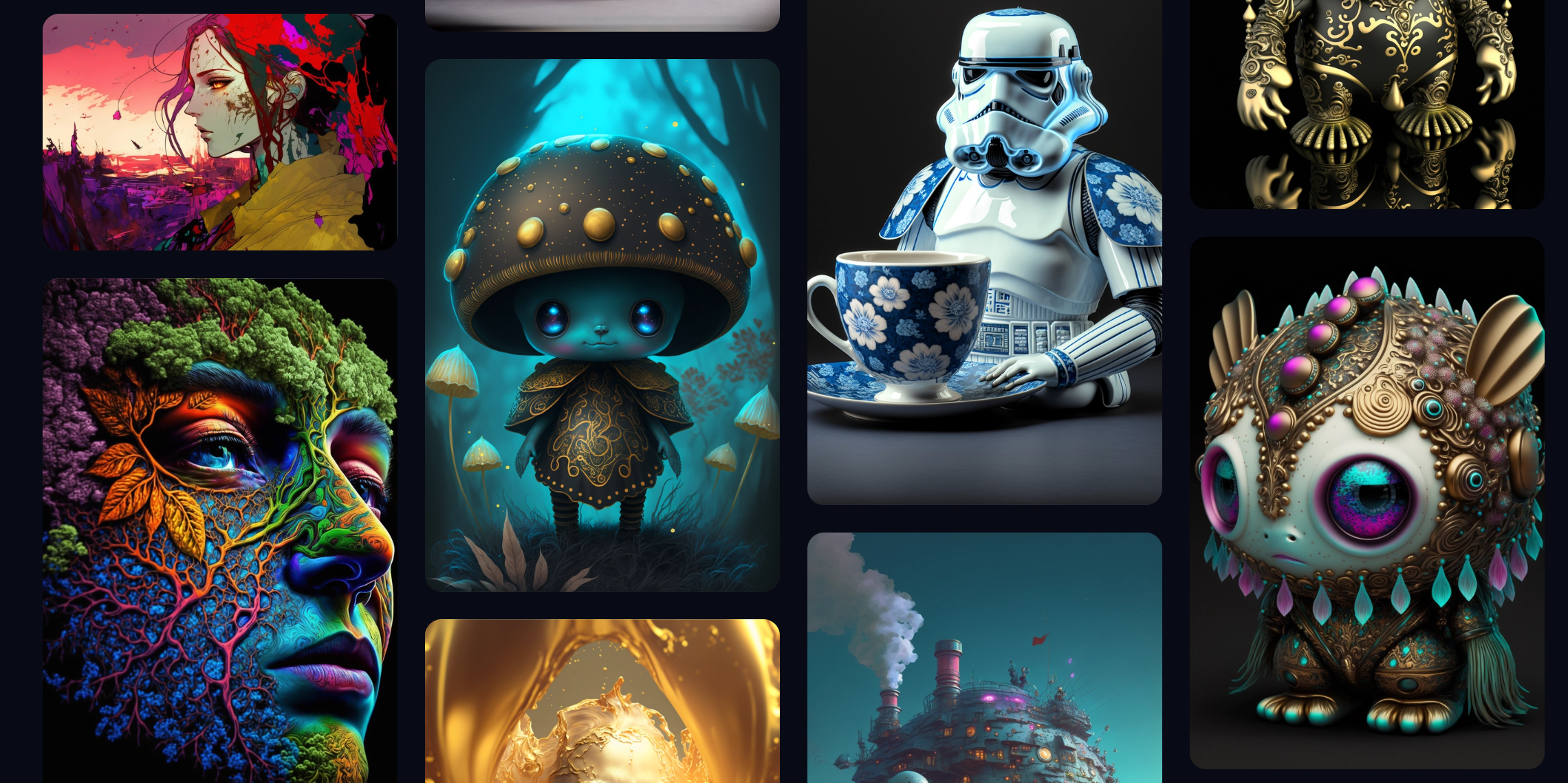 Midjourney Showcase Art Examples