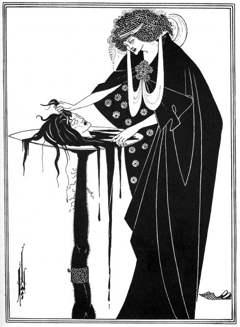 Aubrey Beardsley, “The Dancer’s Reward (Salome),” 1894.