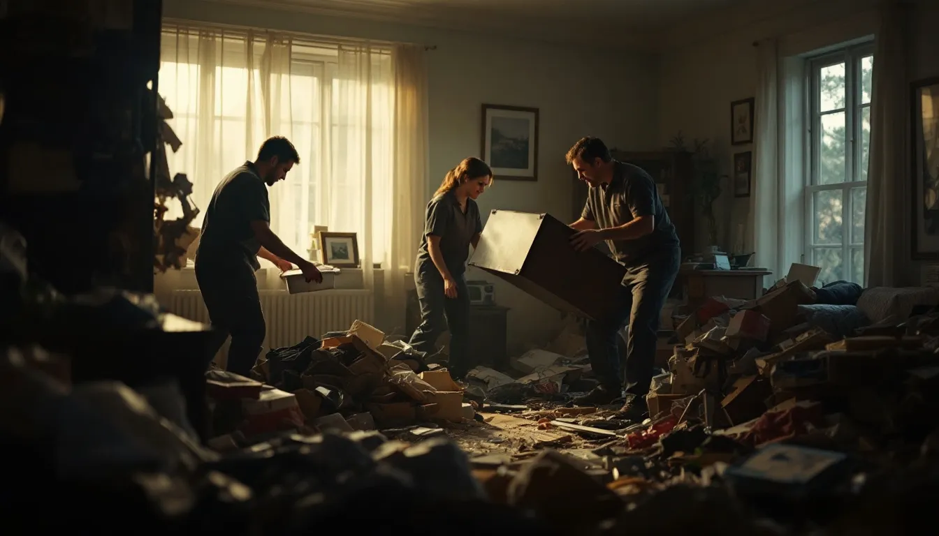 A checklist of qualities to look for in a hoarding cleanup company.