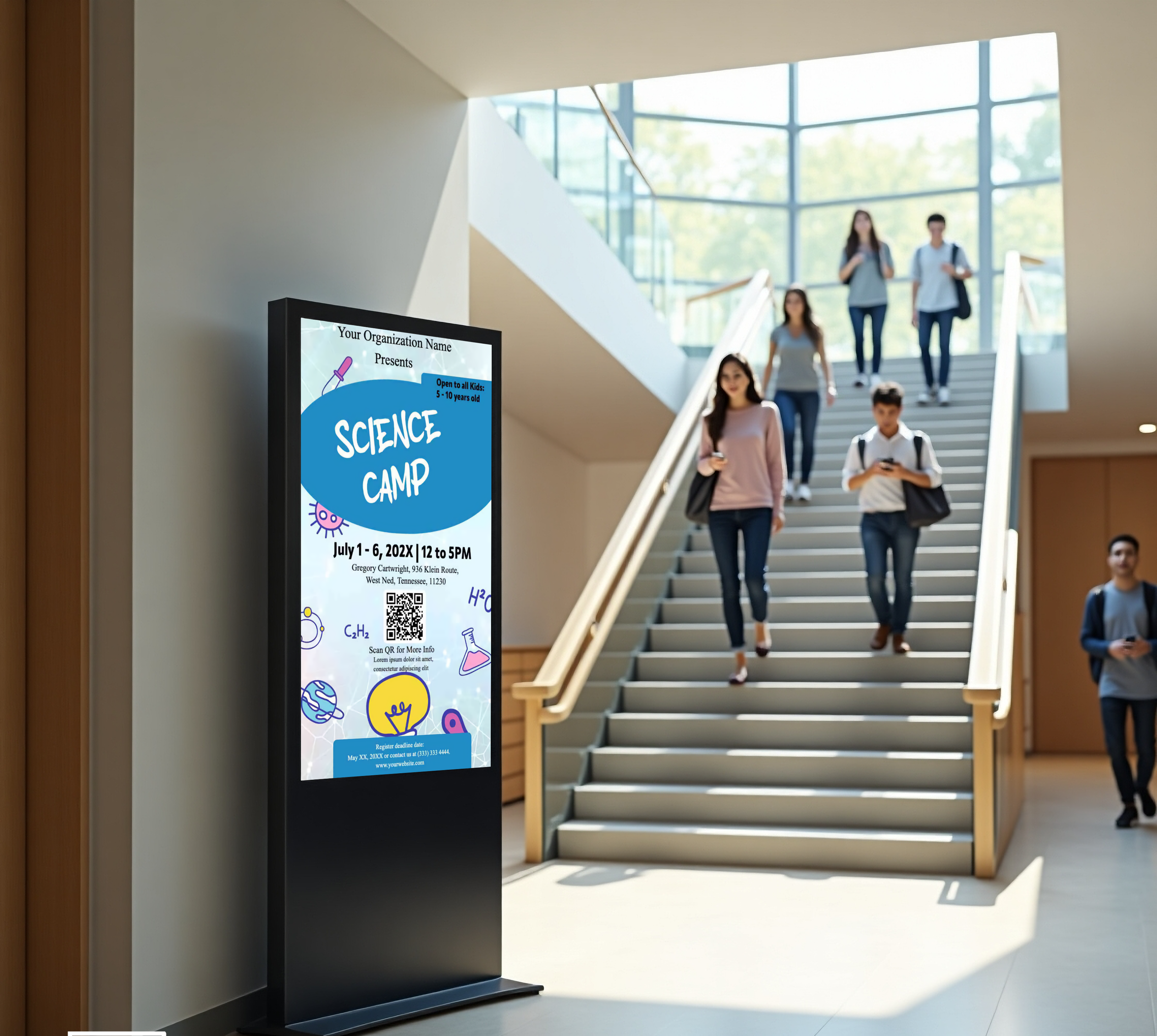 interactive kiosks are important for campus communication 