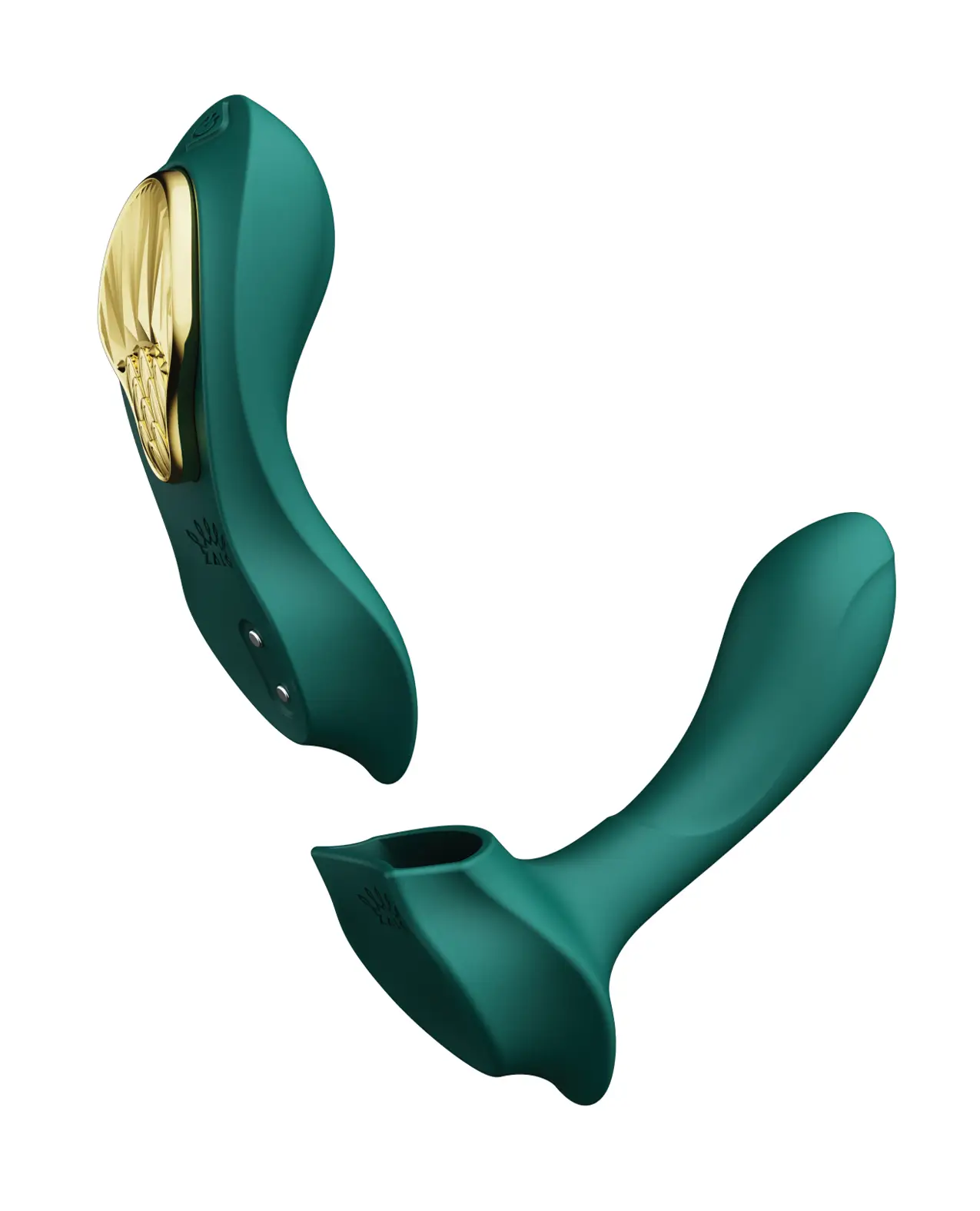 ZALO Aya Wearable Vibrator w/Remote – Turquoise Green