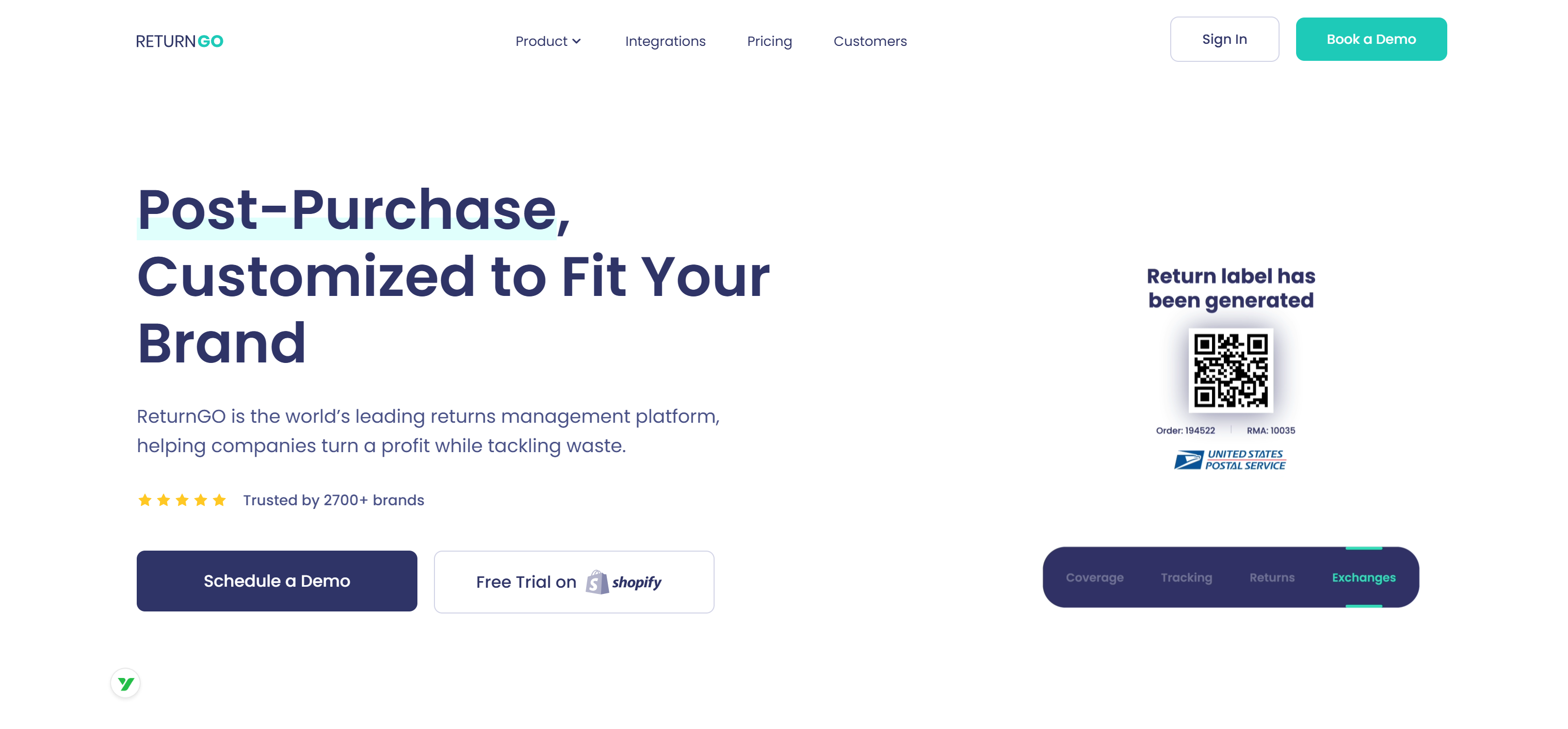 Corso alternatives: ReturnGo