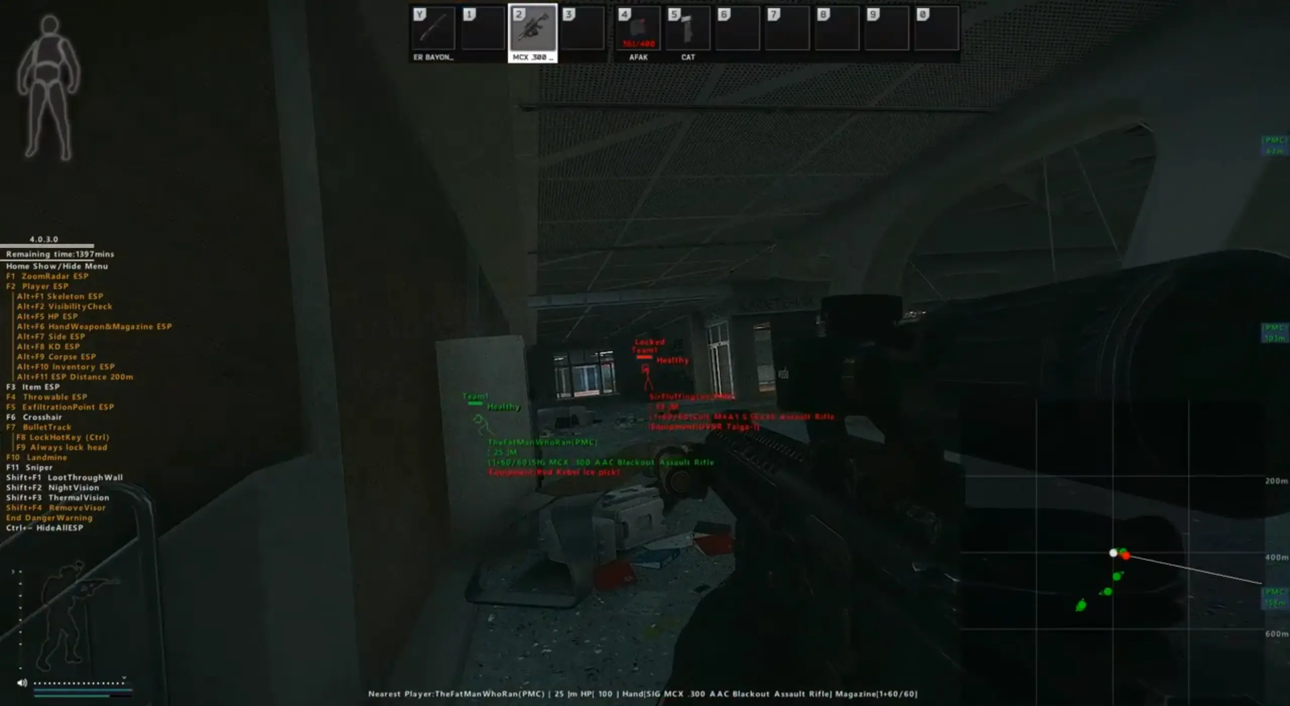 Tarkov hack with tarkov aimbot