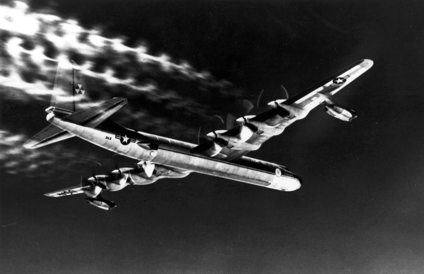 Legacy of the B-36 bomber in military history.