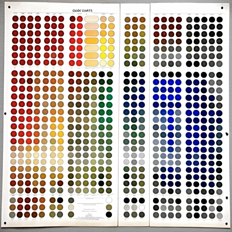 Picture of color chart