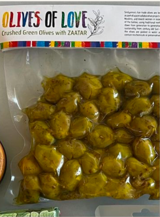 Green Olives with Za'atar