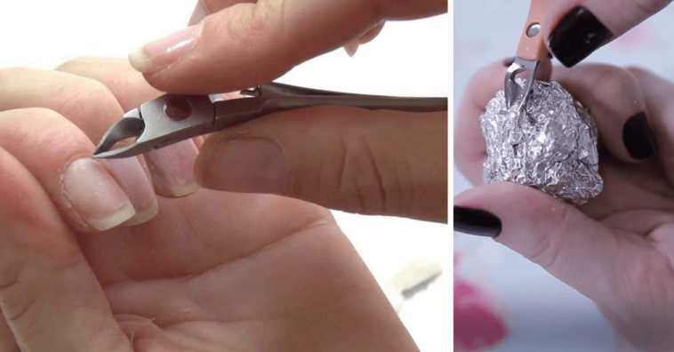 How to sharpen a nail clipper or pliers