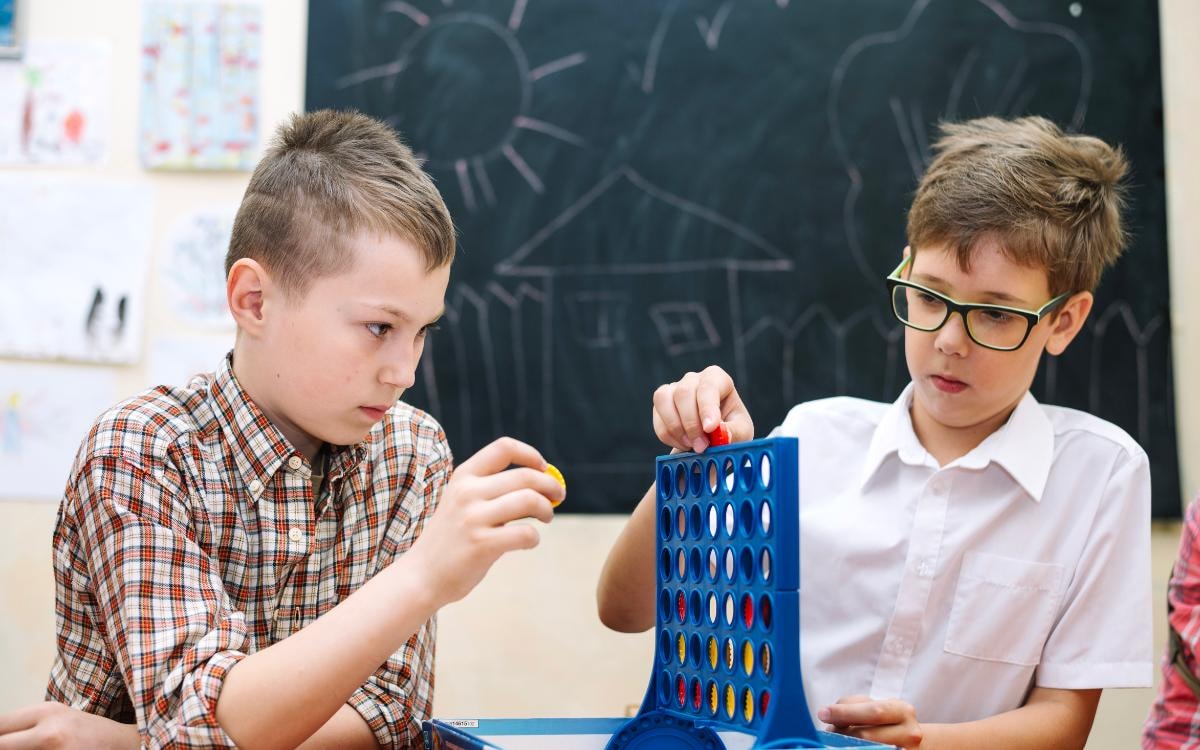 children playing