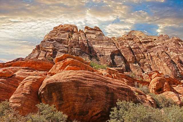 mountains, red rocks, canyon