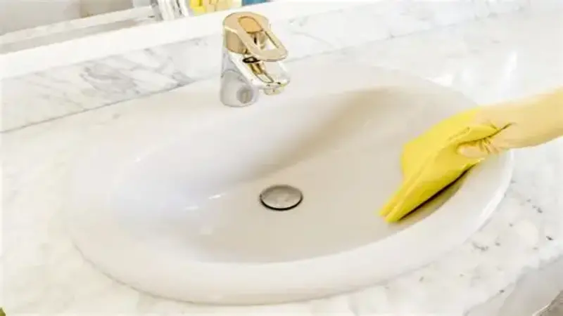 yellow for regular washroom cleaning