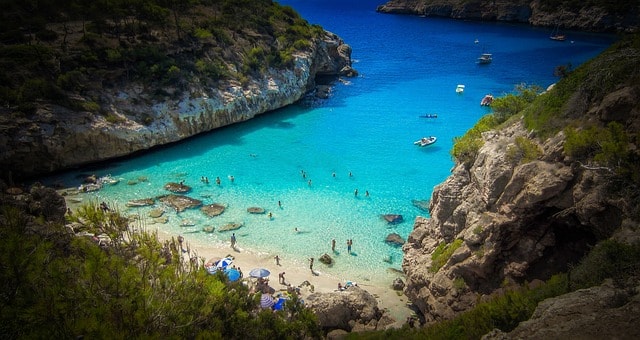 mallorca, beach, a sandy beach