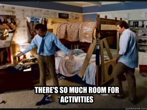 So many Activities Quote Meme from Step-Brothers Movie