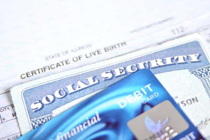 Save important documents such as social security card, birth certificate and credit cards