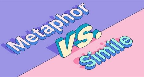 Simile vs. Metaphor metaphors